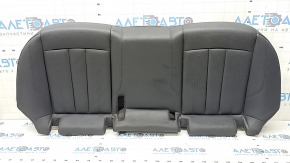 Rear seat cushion for Audi A4 B9 17-19, black leather, wrinkled, dry cleanable