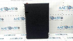 Left rear seat backrest for Audi A4 B9 17-19, black leather, ready to clean