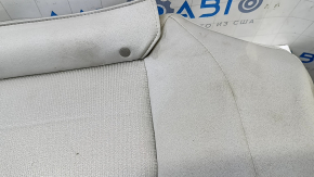 Rear seat cushion, 2nd row, Honda Accord 2018-2019, gray cloth, needs cleaning, wrinkled