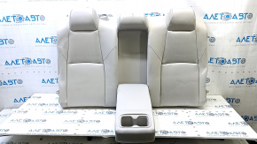 Rear seat backrest, 2nd row, Honda Accord 2018-2019, gray fabric, with armrest, for cleaning
