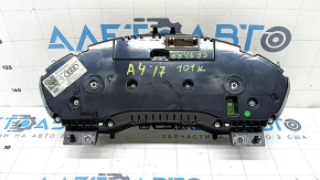 Audi A4 B9 17-19 instrument cluster, small display, 101k, scratches