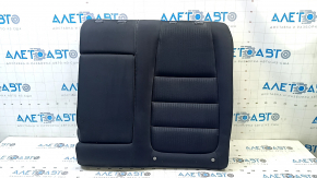 Left rear seat backrest for Mazda 6 2014-2017, black fabric, with armrest