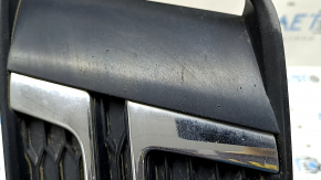 Right front bumper grille for Audi A4 B9 17-17 s-line, without radar, light chrome, sand