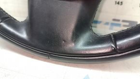 Volvo XC60 18-25 black leather steering wheel with heating, type 1, scratches, abrasions, bumps, cracks