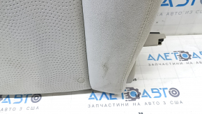 Left rear seat backrest for Nissan Leaf 13-17, gray cloth, with belt, for cleaning