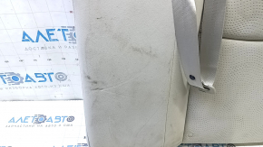 Left rear seat backrest for Nissan Leaf 13-17, gray cloth, with belt, for cleaning