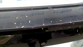 Rear bumper, bare, Volvo XC60 20-21, for parking sensors, BSM and park assist, black, scratches, bumps, broken mount