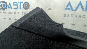 Left arch trim for Volvo XC60 18-25, black, with cigarette lighter and mesh, scratches