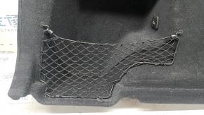 Left arch trim for Volvo XC60 18-25, black, with cigarette lighter and mesh, scratches