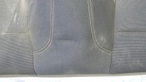 Ford Mustang mk6 18-23 coupe rear seat cushion, black fabric, wrinkled, needs cleaning
