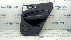 Black rear right door panel for Volvo XC60 18-25, black Nappa leather armrest, Bowers & Wilkins, scratches, needs cleaning