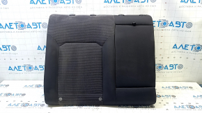 Right rear seat backrest for VW Passat b8 16-19 USA, black fabric, with armrest