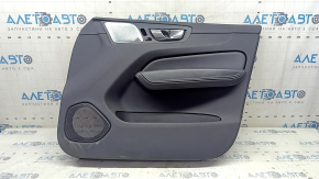 Black door panel, front right, Volvo XC60 18-25, armrest, black Nappa leather, Bowers & Wilkins, memory seats, scratches, dry-cleanable