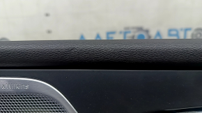 Black door panel, front right, Volvo XC60 18-25, armrest, black Nappa leather, Bowers & Wilkins, memory seats, scratches, dry-cleanable