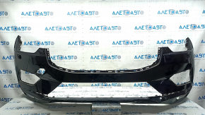 Bare front bumper for Volvo XC60 18-21 with park assist and headlight washers, graphite, without plugs, dents, scratches, sand