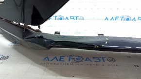 Bare front bumper for Volvo XC60 18-21 with park assist and headlight washers, graphite, without plugs, dents, scratches, sand