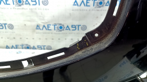 Bare front bumper for Volvo XC60 18-21 with park assist and headlight washers, graphite, without plugs, dents, scratches, sand