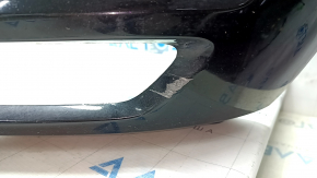 Bare front bumper for Volvo XC60 18-21 with park assist and headlight washers, graphite, without plugs, dents, scratches, sand