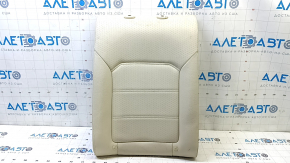 Left rear seat backrest VW Passat b7 12-15 USA beige leather, ready to clean