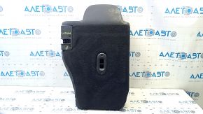 Left rear seat backrest Jeep Patriot 11-17 black cloth, needs cleaning, wrinkled