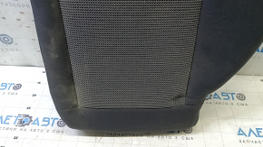 Left rear seat backrest Jeep Patriot 11-17 black cloth, needs cleaning, wrinkled