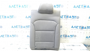 Left rear seat backrest Jeep Patriot 11-17 black cloth, needs cleaning, wrinkled