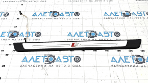 Door sill trim outer front left Audi A4 B9 17- S-Line with illumination