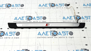 Door sill trim outer front right Audi A4 B9 17- S-Line with illumination