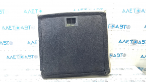 Right rear seat back for Hyundai Sonata 15-17, black leather, perforated, with armrest, tears