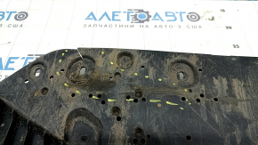 Front bumper guard for Audi A4 B9 17-19 S-Line, cracks, breaks, missing fragments