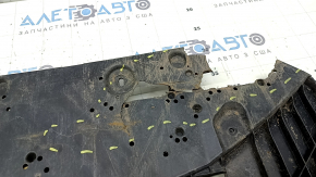 Front bumper guard for Audi A4 B9 17-19 S-Line, cracks, breaks, missing fragments