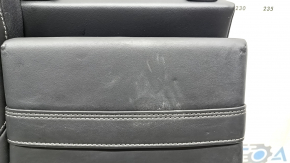Rear row of seats, upper part, right, Volvo XC60 22-25, black Nappa leather, with headrest, dent, scratches on the back