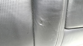 Rear row of seats, upper part, right, Volvo XC60 22-25, black Nappa leather, with headrest, dent, scratches on the back