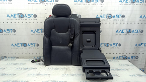 Rear row of seats, upper part, right, Volvo XC60 22-25, black Nappa leather, with headrest, dent, scratches on the back