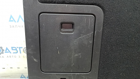 Rear row of seats, upper part, right, Volvo XC60 22-25, black Nappa leather, with headrest, dent, scratches on the back