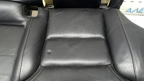 Volvo XC60 18-25 rear seat cushion, black Nappa leather, heated, perforated, cracked, dented, needs cleaning