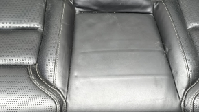 Volvo XC60 18-25 rear seat cushion, black Nappa leather, heated, perforated, cracked, dented, needs cleaning