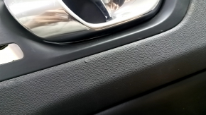 Black door panel, front right, Volvo XC60 18-25, armrest, black Nappa leather, Bowers & Wilkins, memory seats, scratches, dry-cleanable