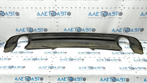 Rear bumper lip for Audi A4 B9 17-18 s-line, matte, scratched, dented