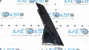 Rear left side door trim for Audi A4 B9 17-25, gloss black, scratches, glued on