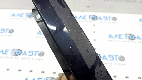 Rear left side door trim for Audi A4 B9 17-25, gloss black, scratches, glued on