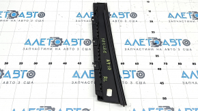Audi A4 B9 17-25 front side door trim, gloss black, scratches