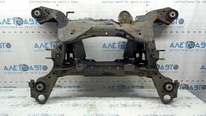 Volvo XC60 18-21 T5, T6 AWD rear subframe without electric shock absorbers, rusty