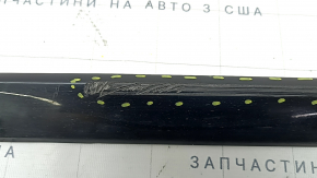 Left door sill molding for Audi A4 B9 17-19 S-Line, 195 cm, graphite, scratches