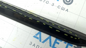 Left door sill molding for Audi A4 B9 17-19 S-Line, 195 cm, graphite, scratches