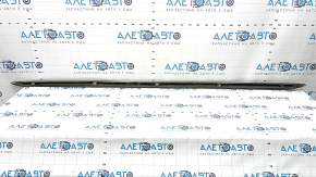 Right threshold molding for Audi A4 B9 17-19 S-Line, 195 cm, graphite, deep scratches, bent
