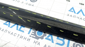 Right threshold molding for Audi A4 B9 17-19 S-Line, 195 cm, graphite, deep scratches, bent
