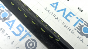 Right threshold molding for Audi A4 B9 17-19 S-Line, 195 cm, graphite, deep scratches, bent