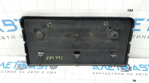Front license plate area for Audi A4 B9 17-19 S-Line, non-factory holes, crack