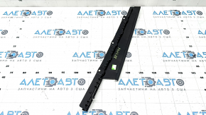 Front right side door trim for Audi A4 B9 17-25, gloss black, scratches, glued on